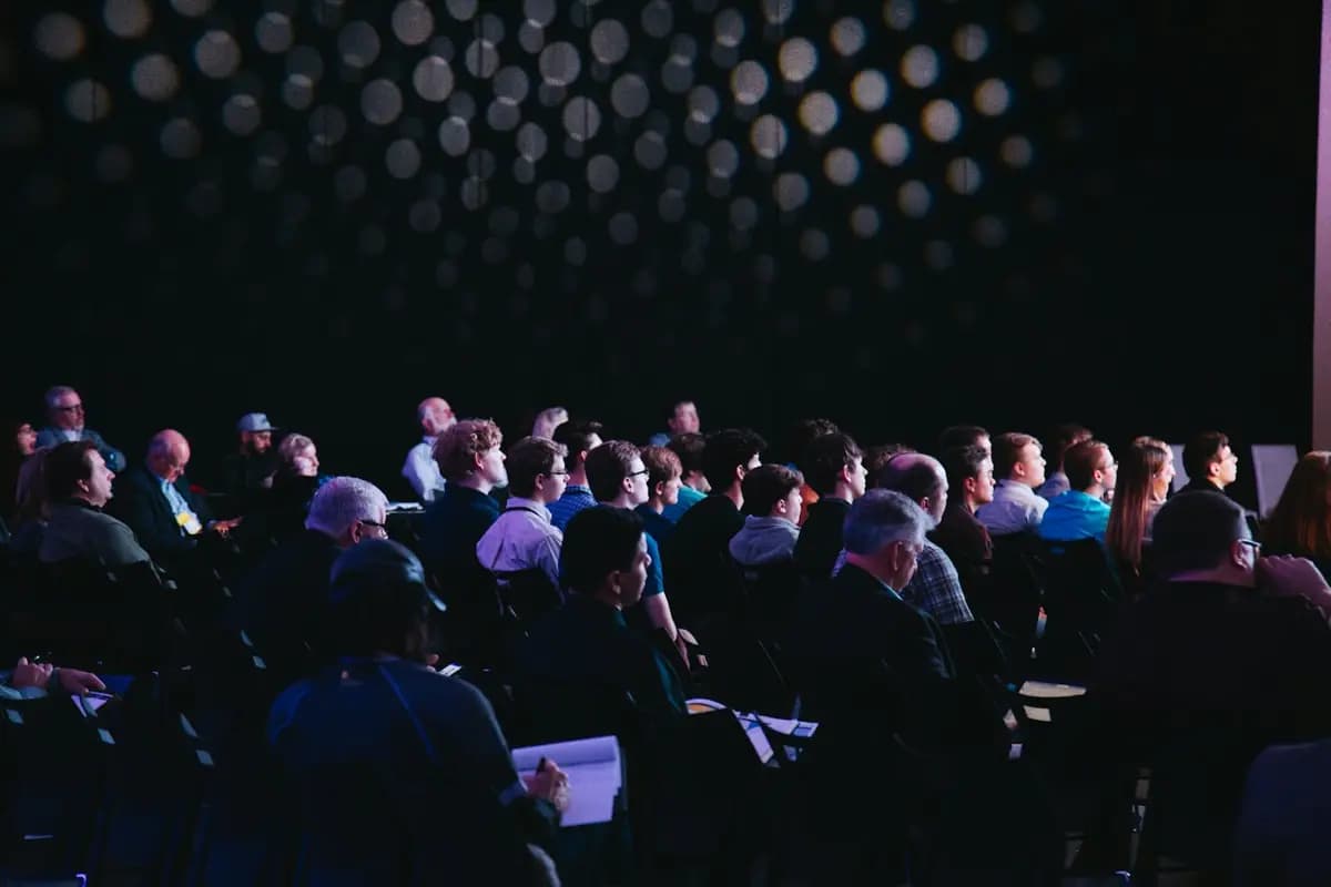 Keynote speaker on stage at a brand launch